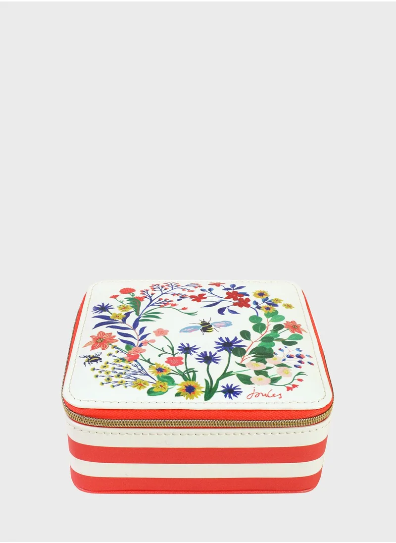 Joules Square Travel Jewellery Case