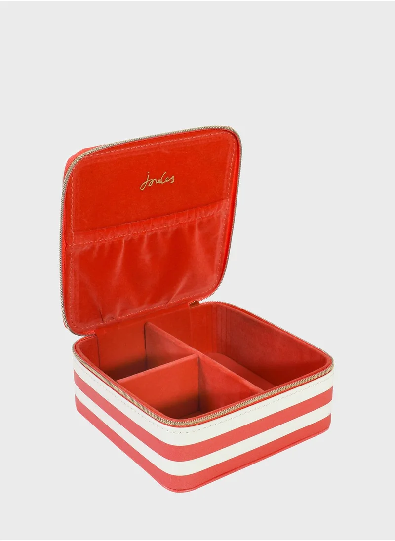 Joules Square Travel Jewellery Case