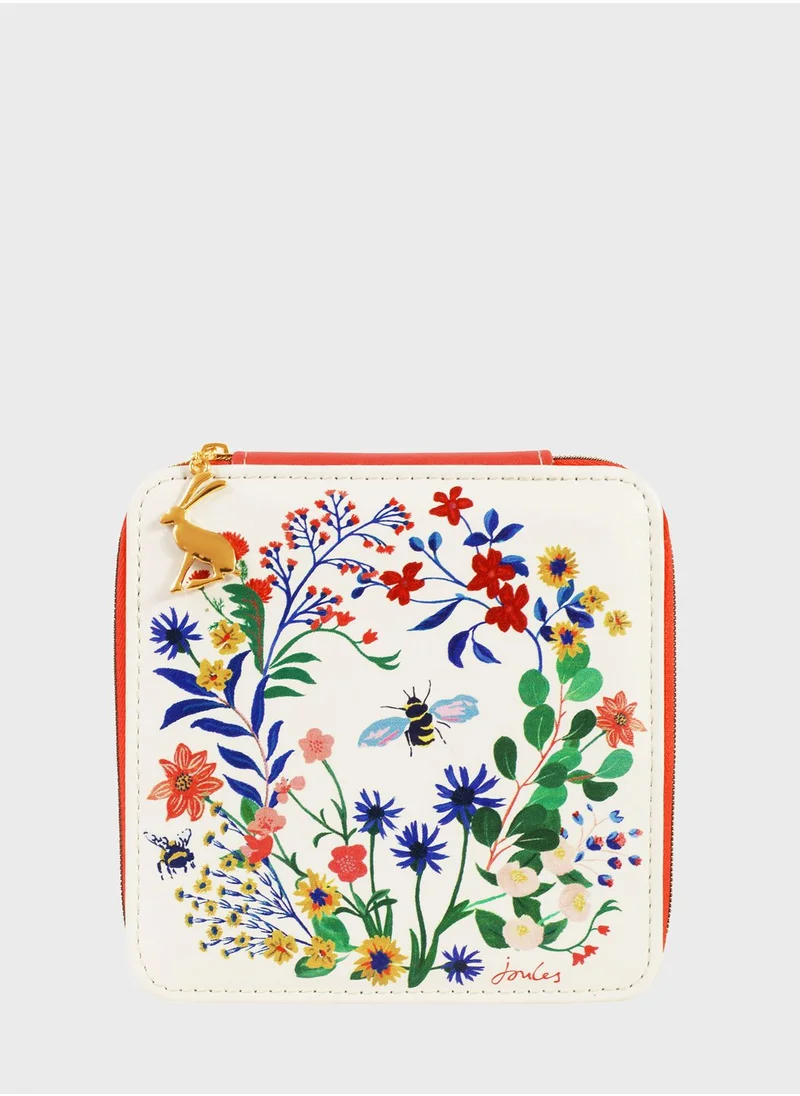 Joules Square Travel Jewellery Case