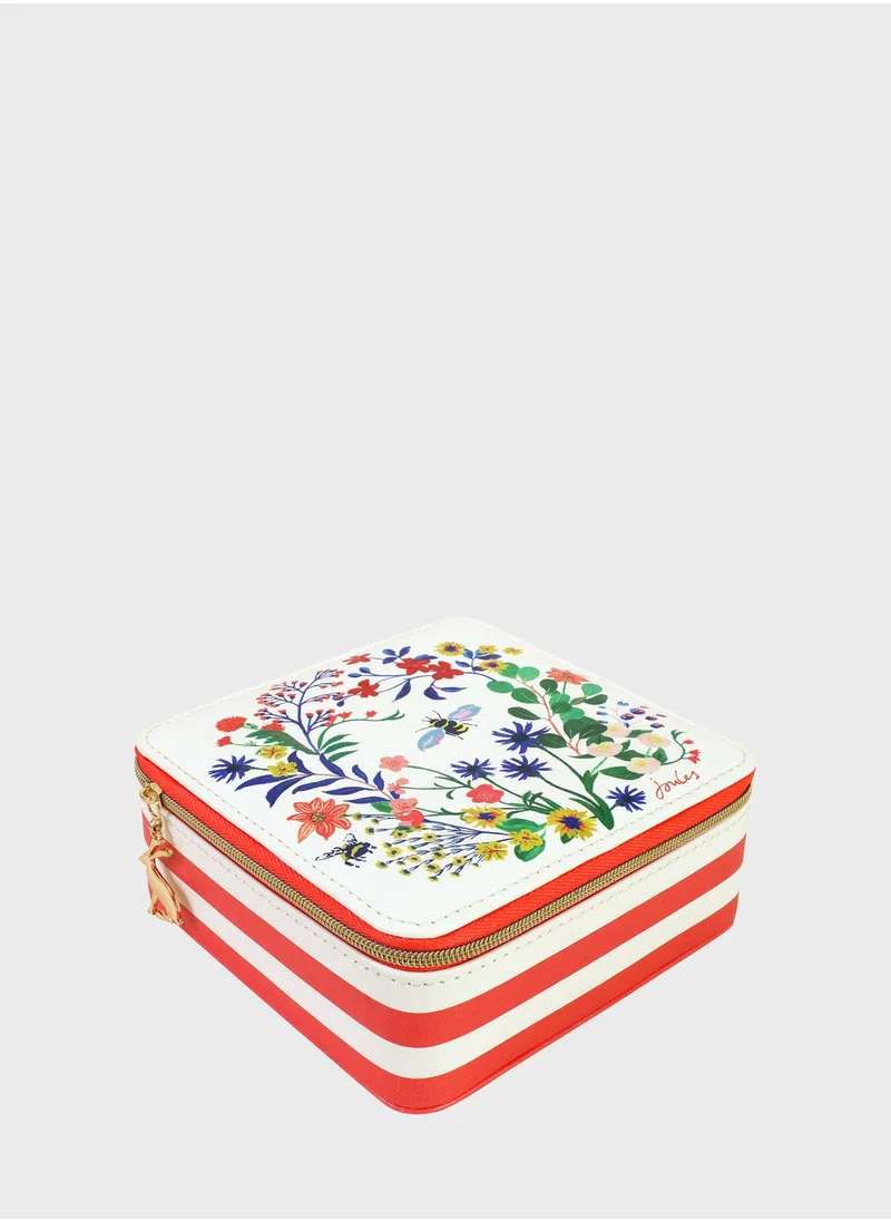 Joules Square Travel Jewellery Case