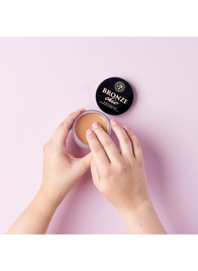 W7 - Bronze Chic Bronzer Cream Bronzing Balm Contouring & Highlighting Vegan Makeup - Image 1