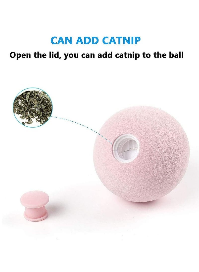Captaintech Set of 3 smart interactive cat toys and indoor cat toys, automatic cat toy ball, fun cat chew toy ball, rechargeable cat toy ball - Image 3