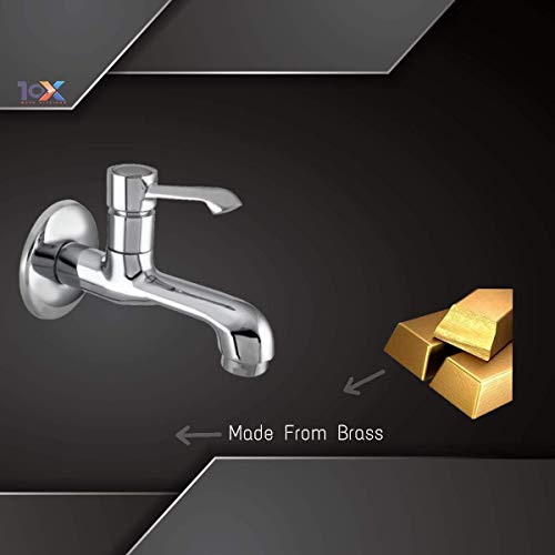 10X Long Body Tap ARW-121 for Bathroom/Kitchen Full Brass Chrome Plated - Image 3