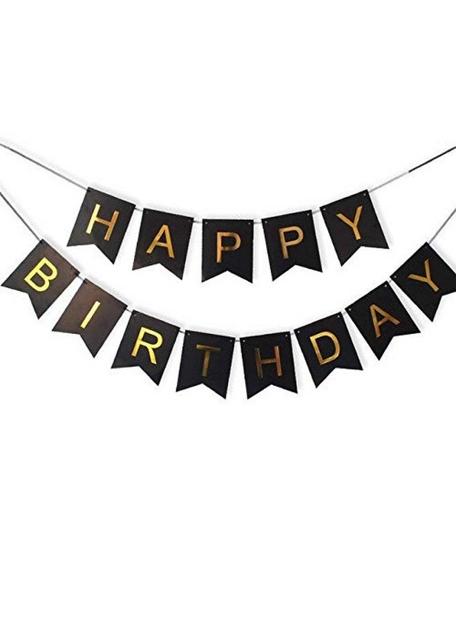 توي إكس إي لافتة عيد ميلاد سعيد من TOYXE 40584 - أسود (عبوة من قطعة واحدة) - Image 1