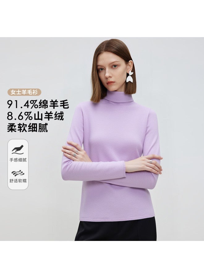 Fapai Warm, Comfortable, Slim-fit, Versatile, Fashionable Turtleneck Knitted Sweater - Image 2