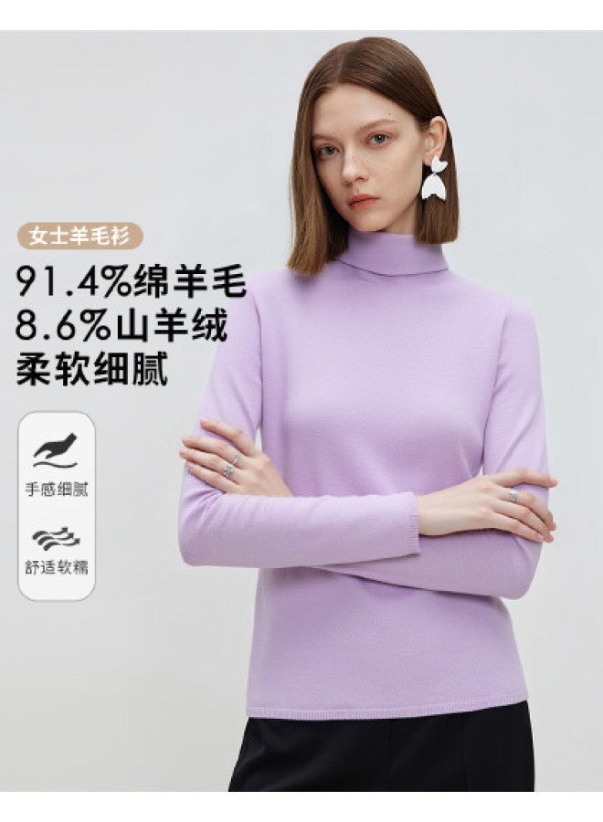 Fapai Warm, Comfortable, Slim-fit, Versatile, Fashionable Turtleneck Knitted Sweater - Image 1
