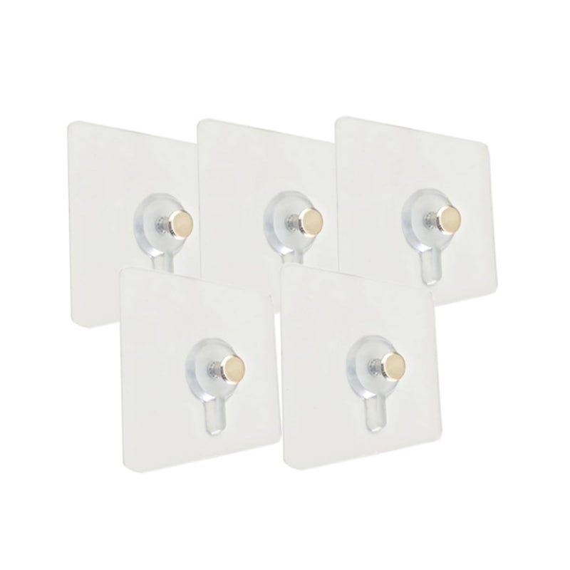 Traceless Adhesive Picture Hanger Kit 10Pcs for Photos Frames Decor - Image 2