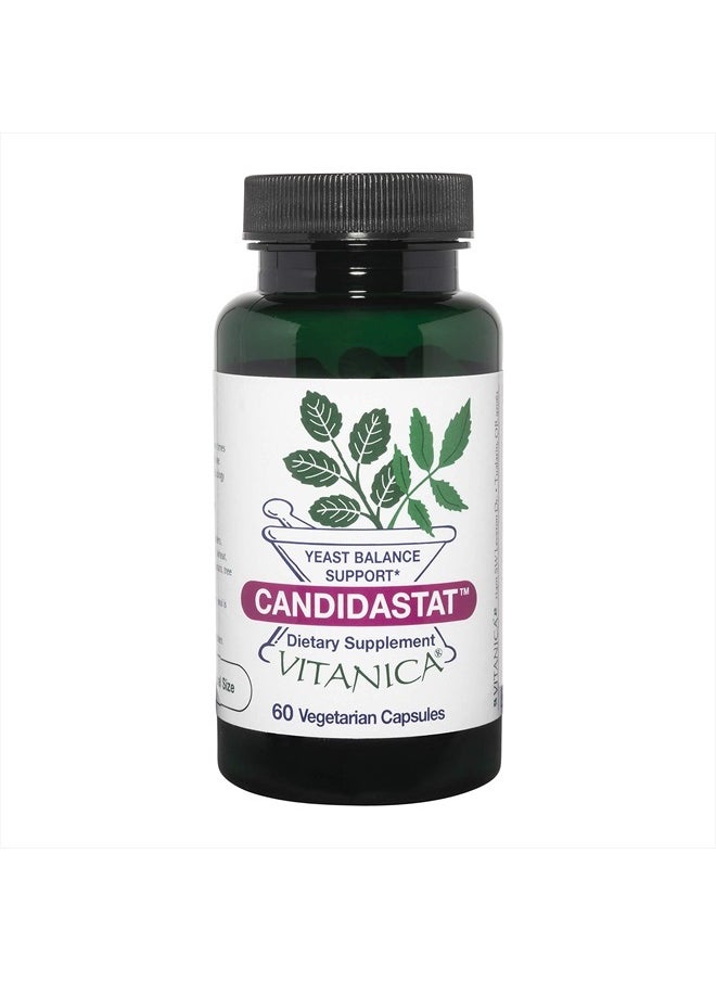 Vitanica Candidastat, Balanced Support, Vegan, 60 Capsules  - Image 1