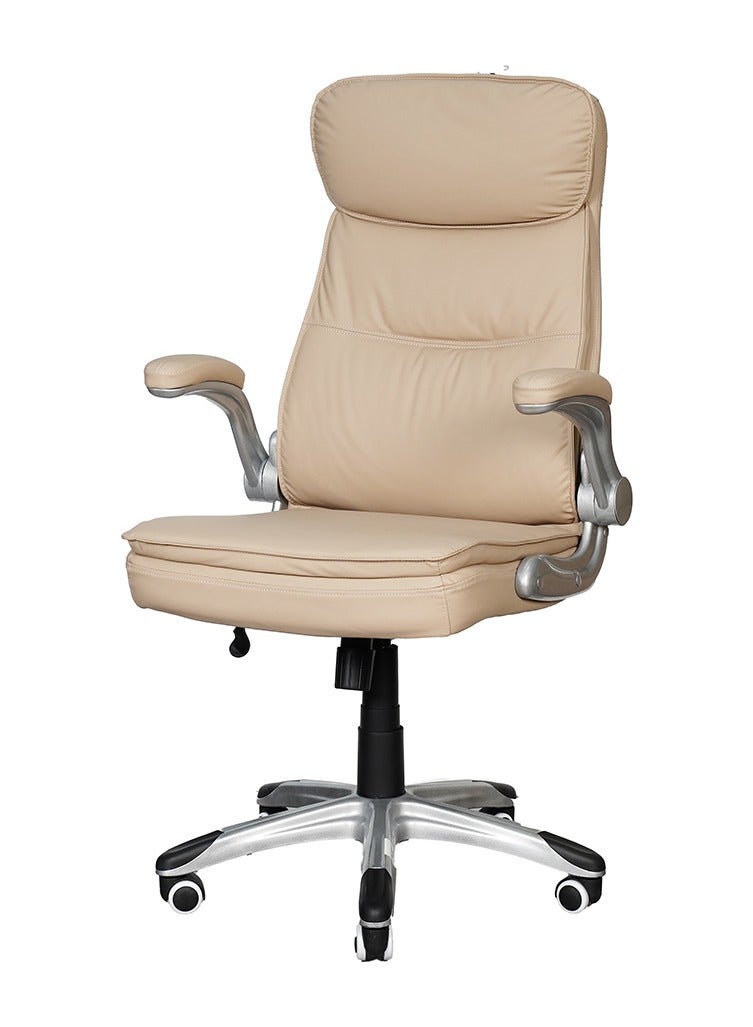 HUIMEI Huimei EQ-5180-A High Back Office Chair Beige Color  - Image 2