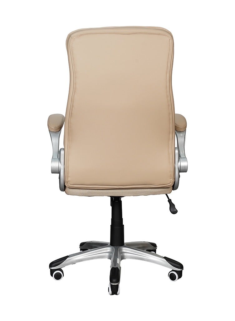 HUIMEI Huimei EQ-5180-A High Back Office Chair Beige Color  - Image 4