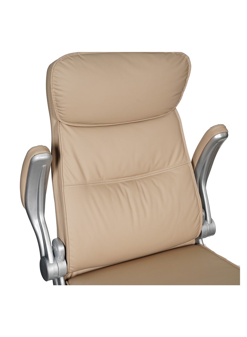 HUIMEI Huimei EQ-5180-A High Back Office Chair Beige Color  - Image 5