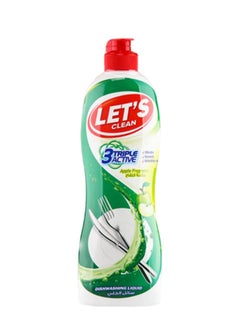 LET'S CLEAN Dishwashing Liquid 500ml Apple 