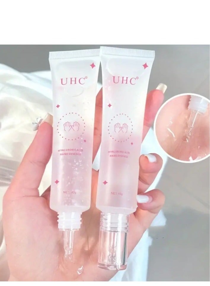 UHC معجزة الترطيب - سيروم كريم اليدين بحمض الهيالورونيك، قفل رطوبة مكثف، غير دهني، حماية من التجمد، جوهر يد مضاد للتشقق ليدين ناعمتين وشبابيتين - Image 4