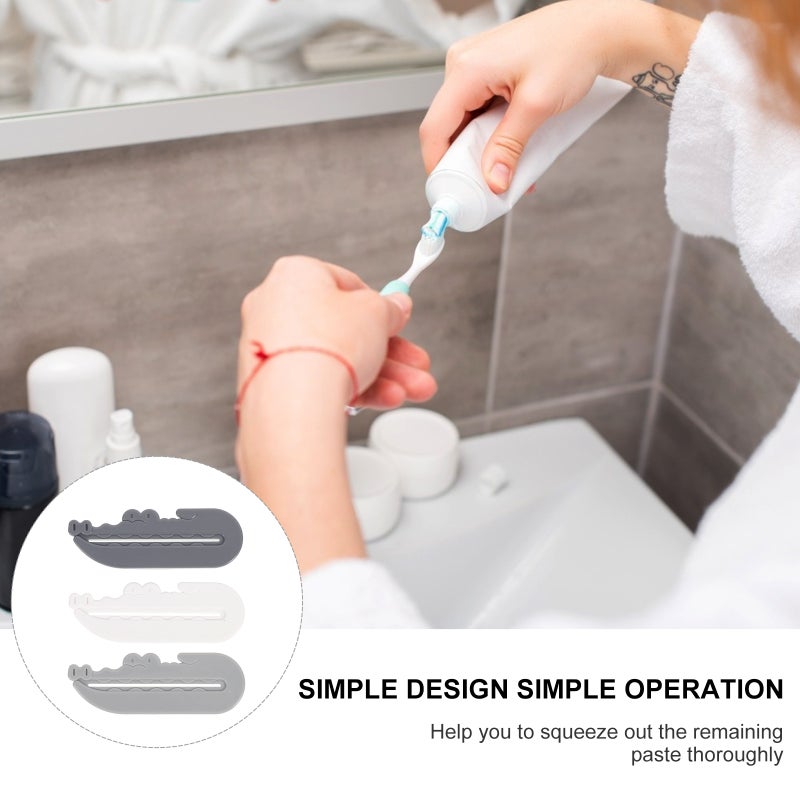 3Pcs Manual Toothpaste Extruder Roolling Toothpaste Tube Squeezer for Home Bathroom Accessories - Image 3