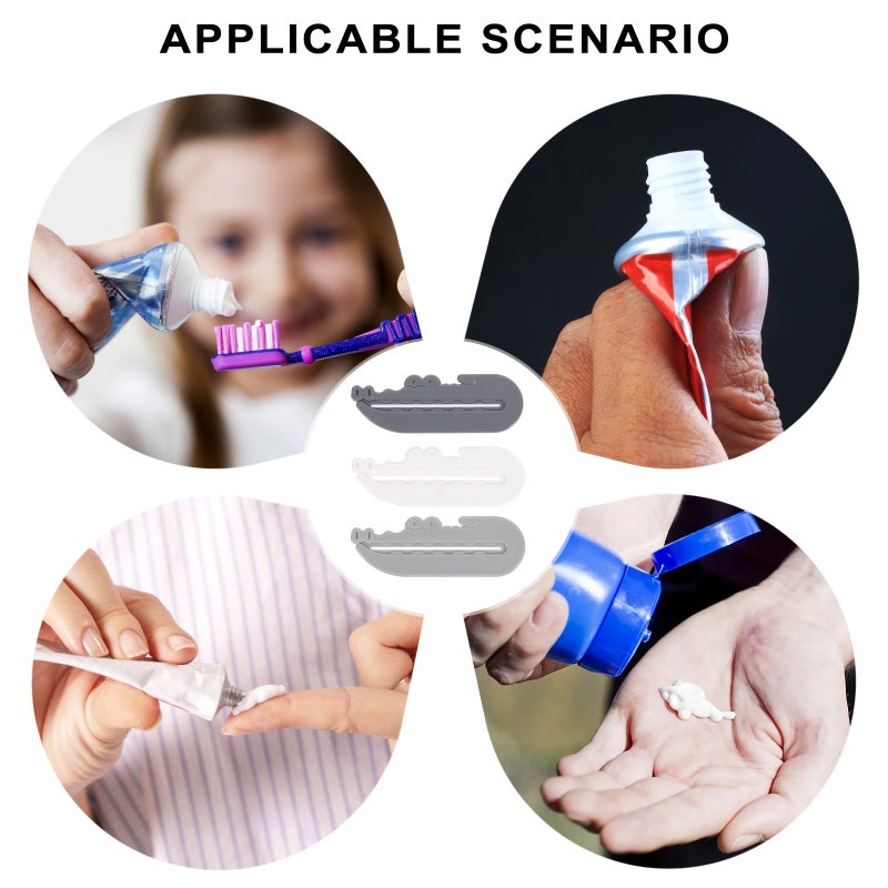 3Pcs Manual Toothpaste Extruder Roolling Toothpaste Tube Squeezer for Home Bathroom Accessories - Image 2