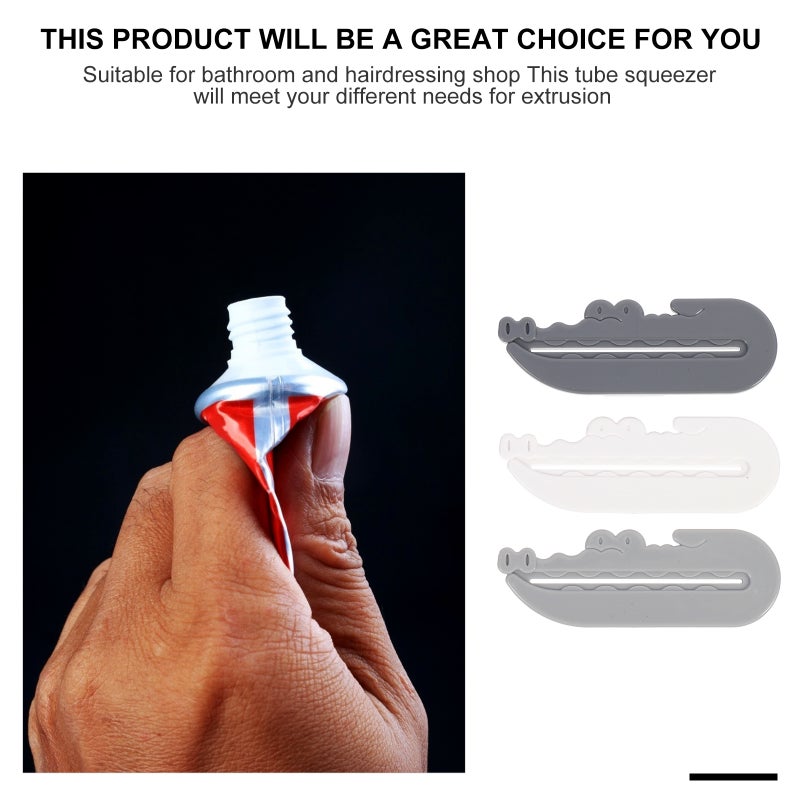3Pcs Manual Toothpaste Extruder Roolling Toothpaste Tube Squeezer for Home Bathroom Accessories - Image 4