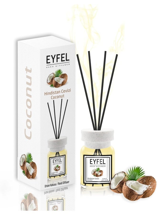 EYFEL معطرات الهواء من EYFEL - مجموعة معطرات الهواء بجوز الهند 120 مل (4.05 أونصة سائلة) - Image 1
