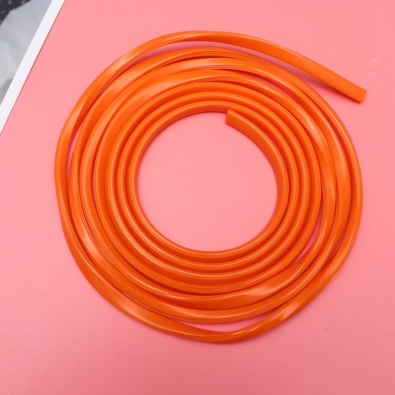 2pcs 3 Meter 2020 Aluminum Fittings 6mm Aluminum Profile Slot Accessories for 3D Printer (Orange) - Image 4