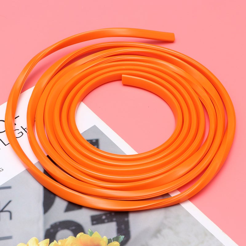 2pcs 3 Meter 2020 Aluminum Fittings 6mm Aluminum Profile Slot Accessories for 3D Printer (Orange) - Image 2