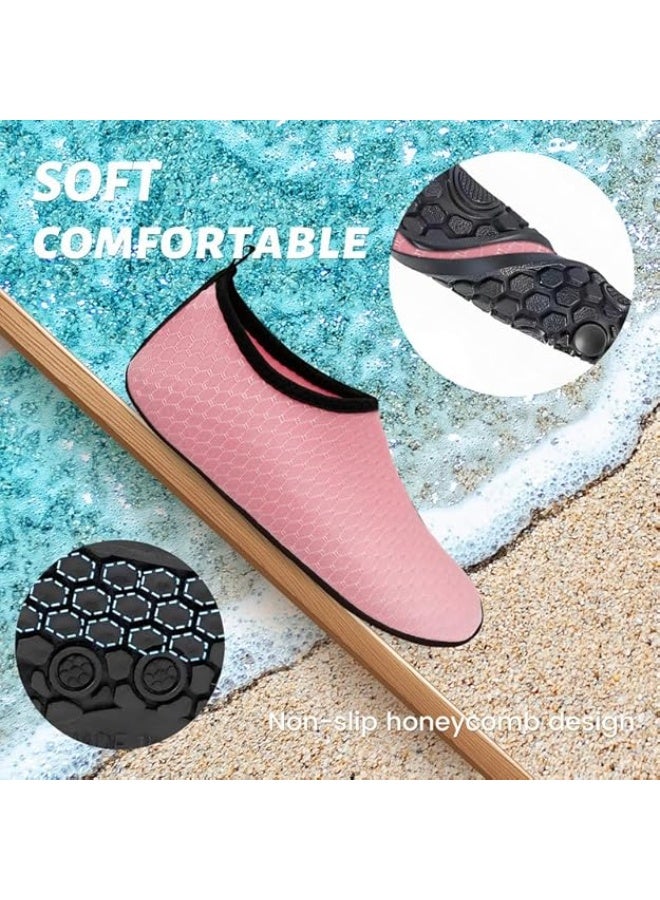 Lucky Kids Water Shoes for Men & Women Quick Drying Comfortable Non-Slip Aqua Socks for Beach Pool Yoga Footwear - Image 4