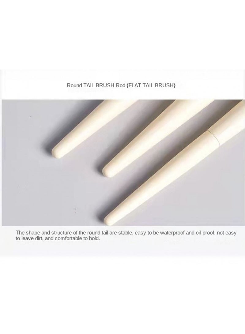 10-Piece Face And Eye Makeup Brush Multi Use Set - Image 5