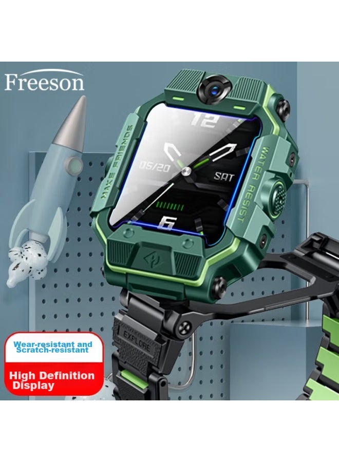 Freeson Tempered Glass Screen Protector For Xiaotiancat Children's Smartwatch Z6 (peak Edition), Hd Anti-scratch Self-adhesive Protective Film [2-pack] - Image 1