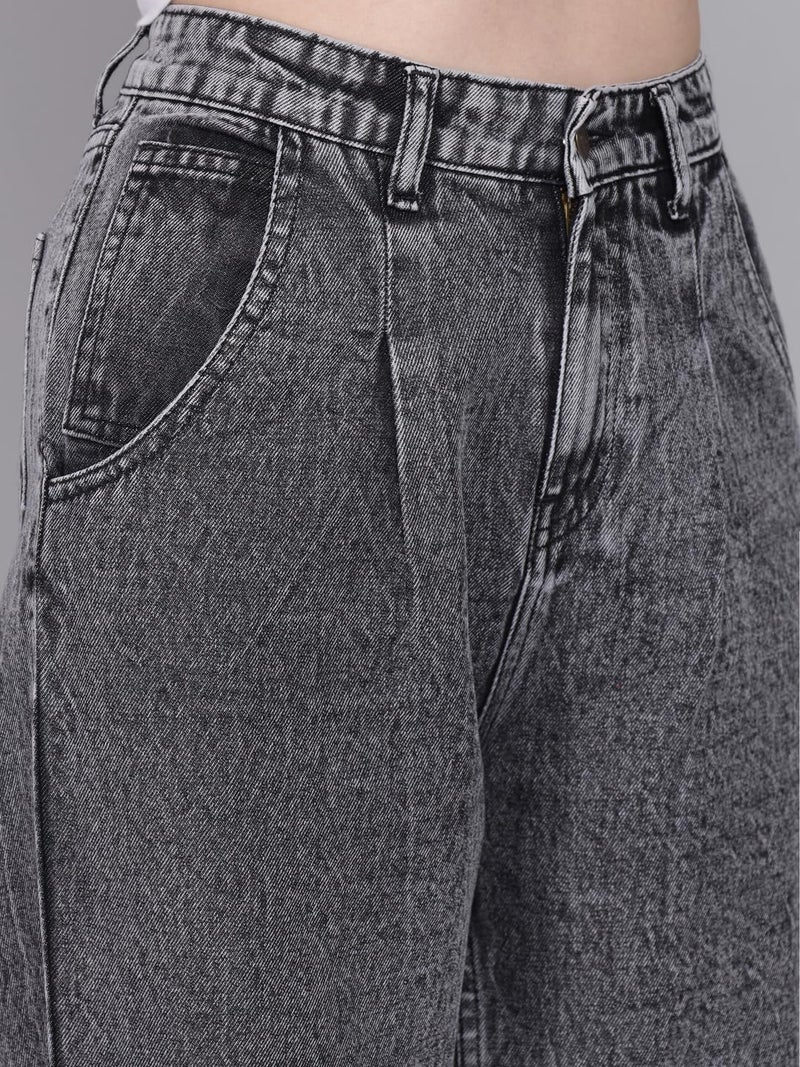 KOTTY Women's High Rise Cotton Lycra Blend Ankle Length Slim fit Jeans - Image 3