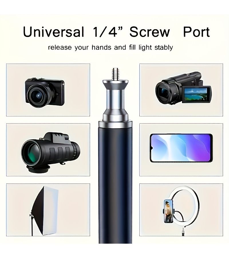 Adjustable 82.68 Inch Projector Tripod Stand Stable Wobble Free Support for HY300 YG300 - Image 4