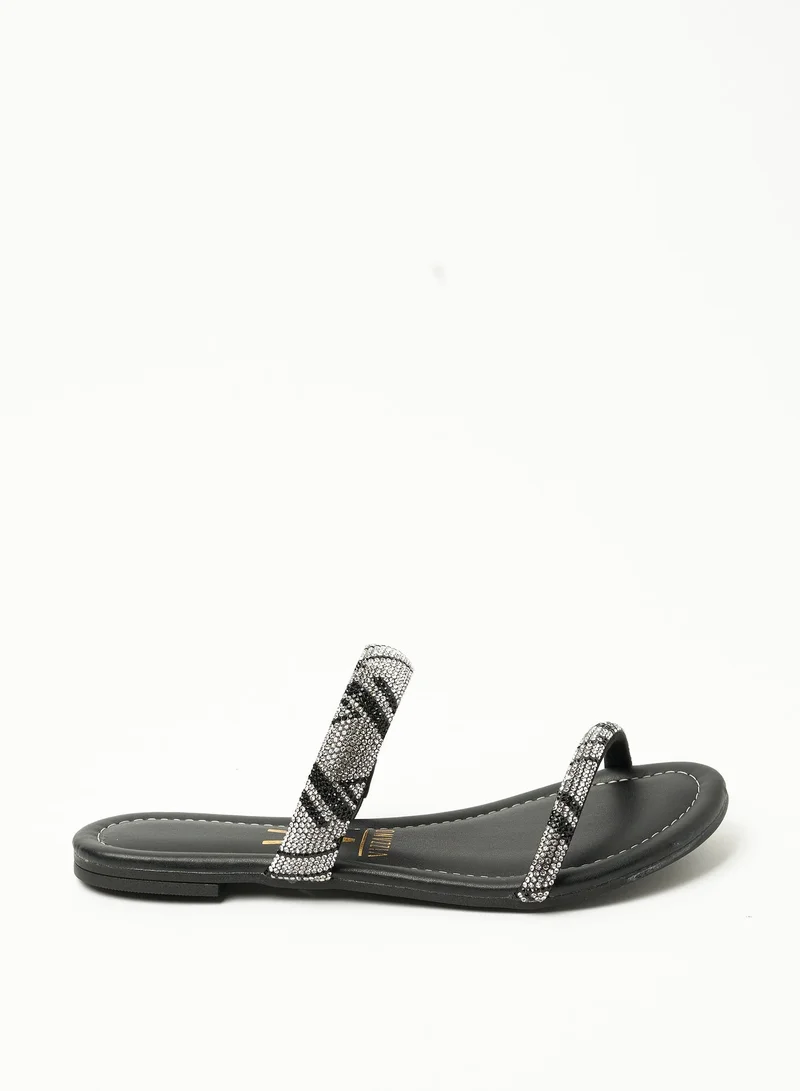 فيزانو صنادل مسطحة للنساء - صنادل مسطحة أنيقة ونعال مسطحة مريحة للسيدات