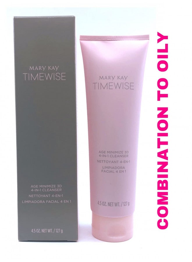 Mary Kay Mary Kay Timewise Age Minimize 3D 4-in-1 Cleanser Combination to Oily Skin (4.5 oz) (088998) - Image 1