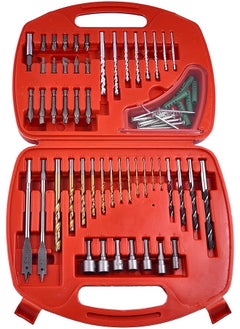 BLACK+DECKER 50 Pieces Combination Bit Set Inch Kitbox For Drilling Screwdriving And Fastening A7066 Xj  - Image 1