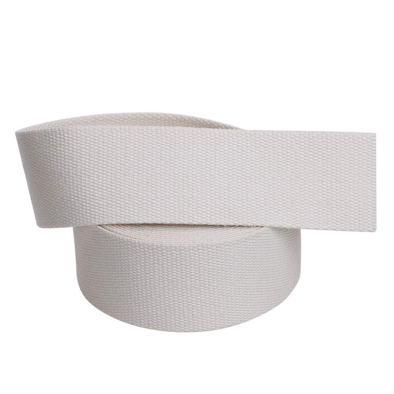 COTOWIN Thick Heavy Cotton Webbing6 Yards Natural White 2