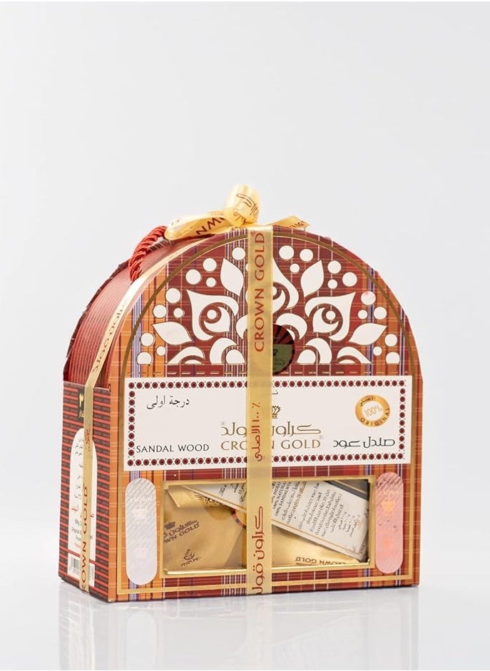Zahrat Al Aqsa - Premium Sandalwood Sticks 100% Pure, Gift Box For Cleansing And Stress Relief Box With Ribbon - Image 1