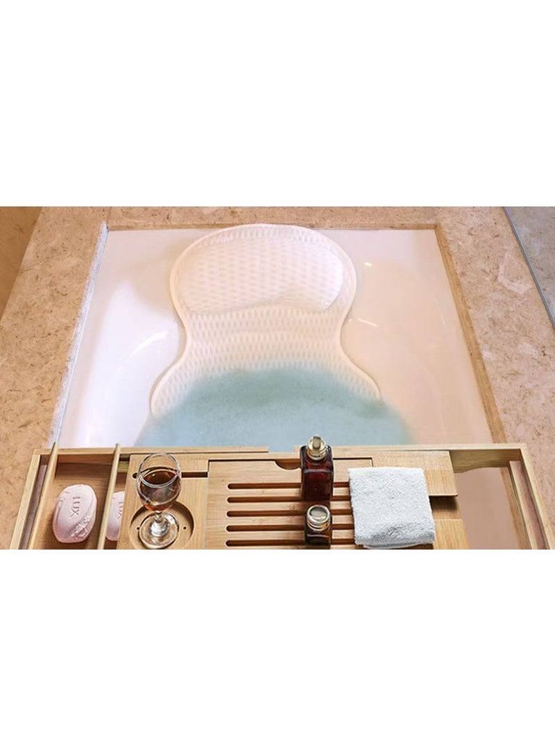 Bath Pillow Bathtub Pillows for Head Neck and Back Support  - Image 5