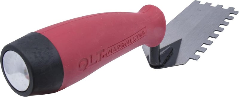 MARSHALLTOWN مجارف حواف QLT ذات الشقوق، شكل شق مربع، حجم شق 6 مم X/Y/Z، مقبض ناعم - Image 4