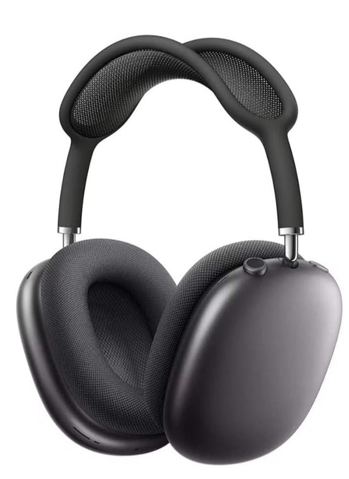 Scrolls P9 Pro Max Immersive Active Noise Cancelling Over-Ear Headphones, Epitome of Cutting-Edge Design and Premium Sound Quality. Elevate Your Listening Experience, Fusion of Style and Comfort (Black)  - Image 1