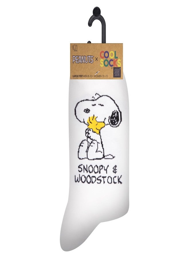 Odd Sox جوارب أود سوكس - جوارب سنوبي ووودستوك للكبار - منتجات مستوحاة من سلسلة قصص بيناتس المصورة - مقاس كبير - مزيج قطني مريح - هدية رائعة لمحبي الرسوم المتحركة الكلاسيكية - Image 5