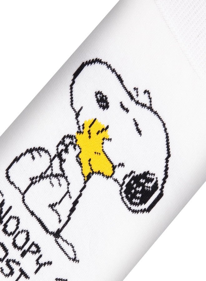 Odd Sox جوارب أود سوكس - جوارب سنوبي ووودستوك للكبار - منتجات مستوحاة من سلسلة قصص بيناتس المصورة - مقاس كبير - مزيج قطني مريح - هدية رائعة لمحبي الرسوم المتحركة الكلاسيكية - Image 4