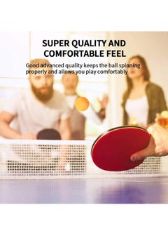 MAGIC VAULT 60 Pcs Ping Pong Balls | Durable ABS Training Table Tennis Balls | High-Performance 40mm Balls for Indoor/Outdoor Use | Professional Quality for Kids & Adults | Yellow  - Image 4