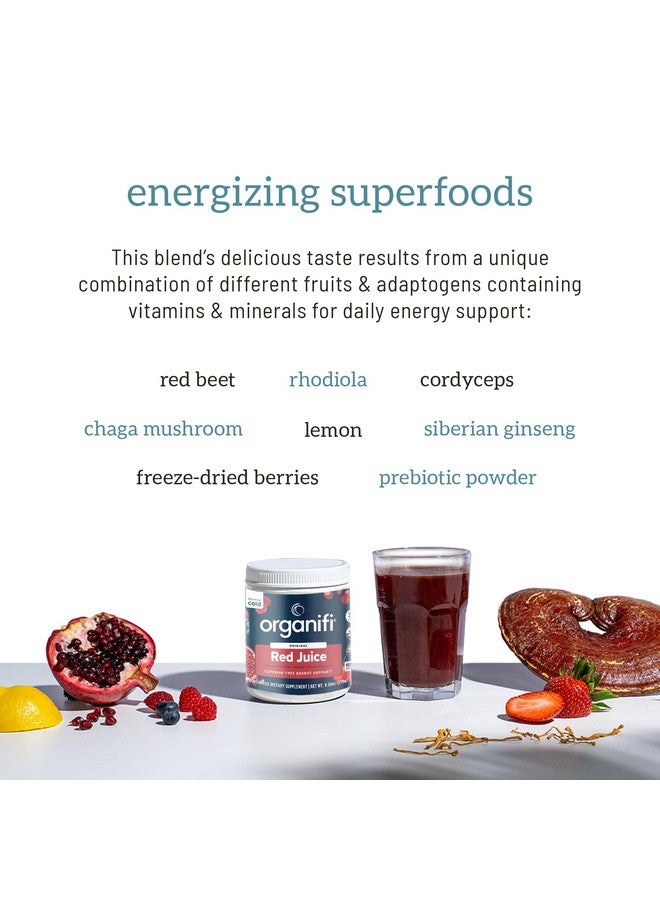 Organifi Organifi Red Juice - Energy Powder Reduces Afternoon Crashes and Boosts Digestion and Immune System, 30 Servings - Image 5