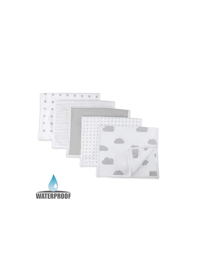 Moro Moro Rectangular Muslin Burp Towel – 100% Organic Cotton, Ultra-Absorbent & Breathable - Image 2