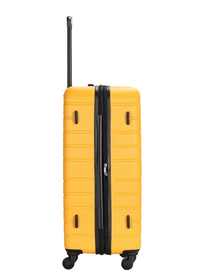 ستارجولد 4 عبوات من عربة أمتعة مقفلة ذات رقم دوار للجانب الصلب - Image 5