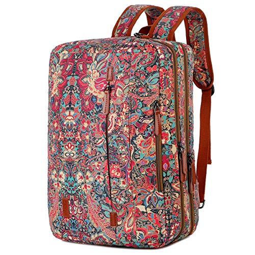 Baosha Large Convertible Backpack 17 Inch Laptop Bag Case Briefcase Travel Outdoor backpack for Women (HS) - Image 1