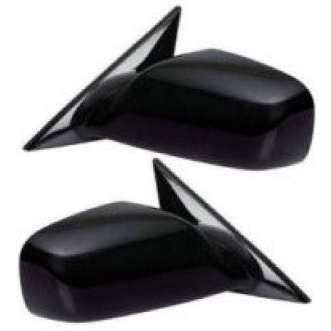 TRQ 2 Piece Driver and Passenger Side Mirror Assembly Set Electric Adjustment Heated No Memory Black Compatible with 2002-2006 Toyota Camry TO1320168 TO1321168 - Image 3