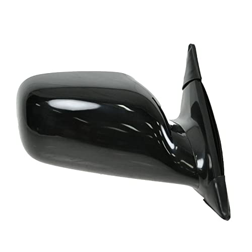 TRQ 2 Piece Driver and Passenger Side Mirror Assembly Set Electric Adjustment Heated No Memory Black Compatible with 2002-2006 Toyota Camry TO1320168 TO1321168 - Image 4