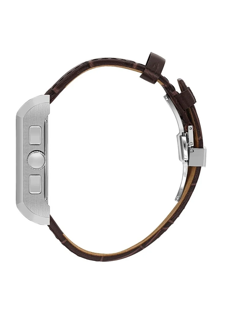 SANTA BARBARA POLO & RACQUET CLUB Santa Barbara Polo & Racquet Club - Legend Men's Watch | Leather Band with Steel Case | Analog | Square Dial | Sapphire Glass | Japanese Quartz | Water Resistance 50 Meters