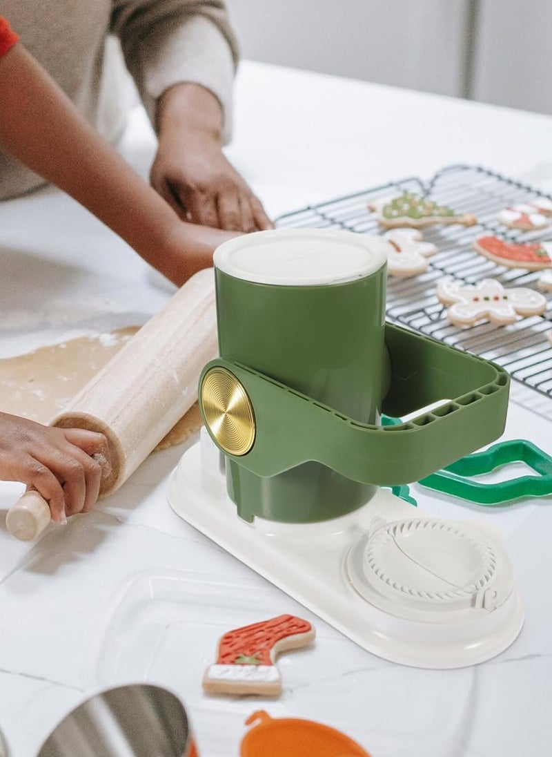 2 Pieces 2 in 1 Dumpling Press Machine Make Dumplings Quickly and Easily Kitchen Accessories Random Colour