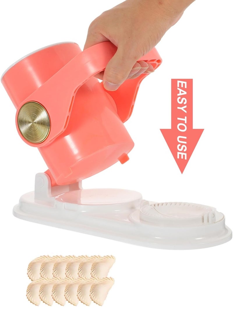 2 Pieces 2 in 1 Dumpling Press Machine Make Dumplings Quickly and Easily Kitchen Accessories Random Colour