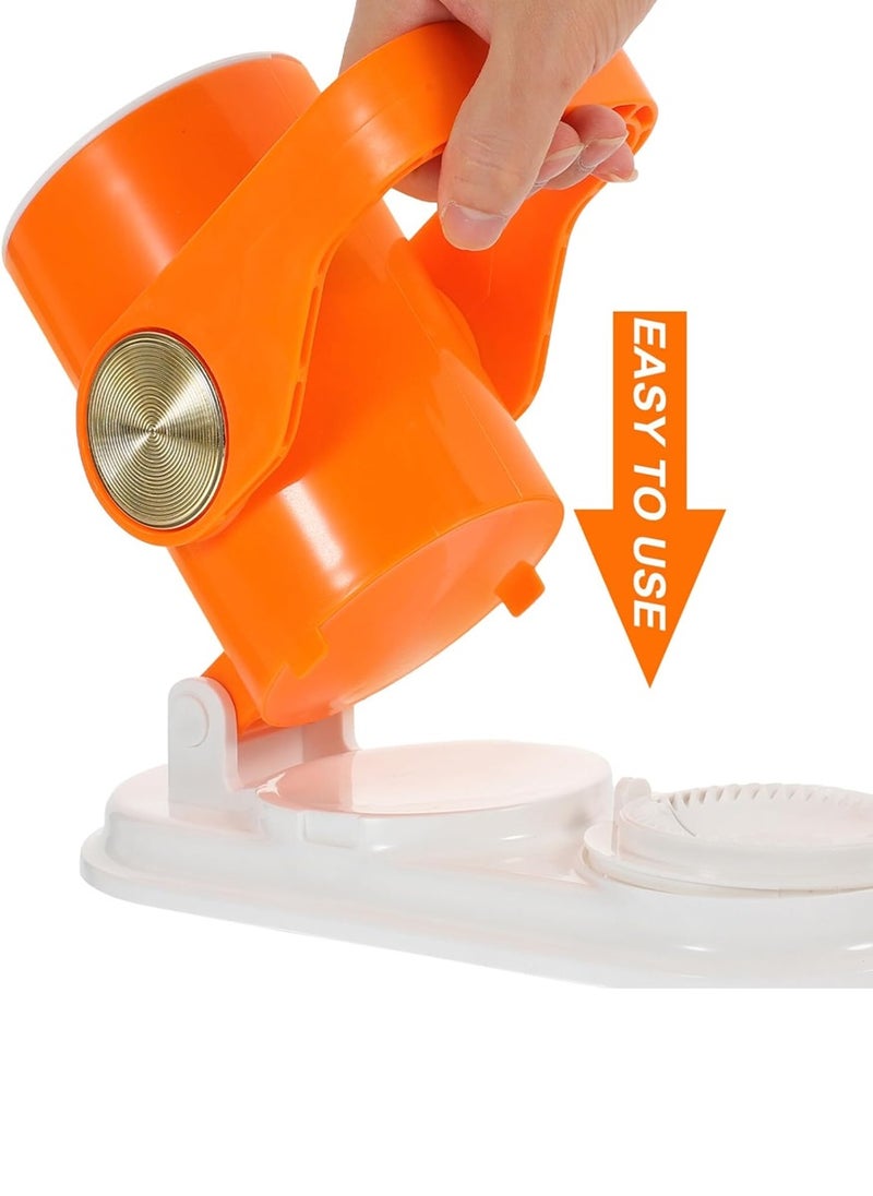 2 Pieces 2 in 1 Dumpling Press Machine Make Dumplings Quickly and Easily Kitchen Accessories Random Colour