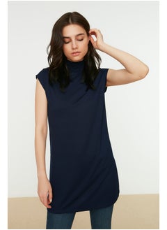 Woman Modest Tunic Navy